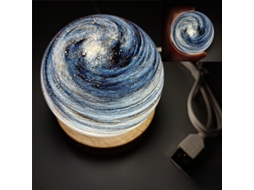 Luminária Noturna Globo 3d Para Aniversários Planeta Galáxia Via Usb E