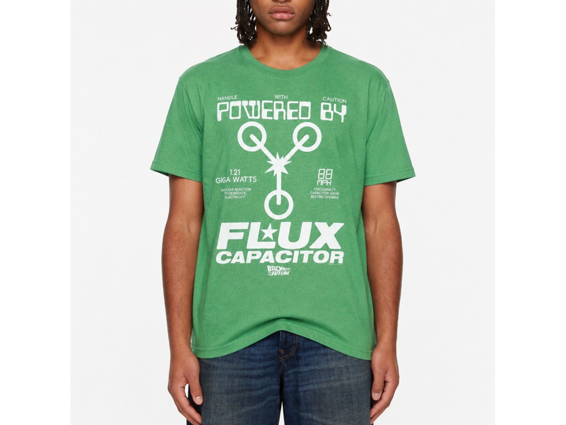 Rockinstone Back To The Future Powered By Kelly Heather T-shirt Size:xxxl
