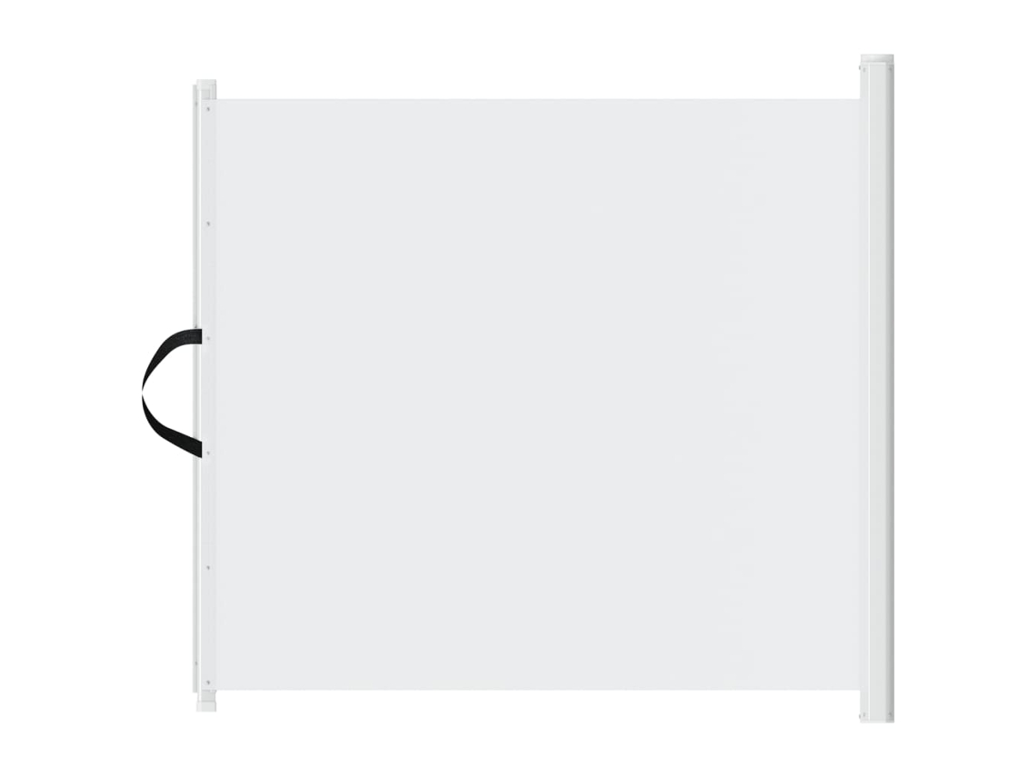 Retractable Pet Gate, Retractable Pet Gates Vidaxl Branco Poliéster (82,5 X 125 Cm)