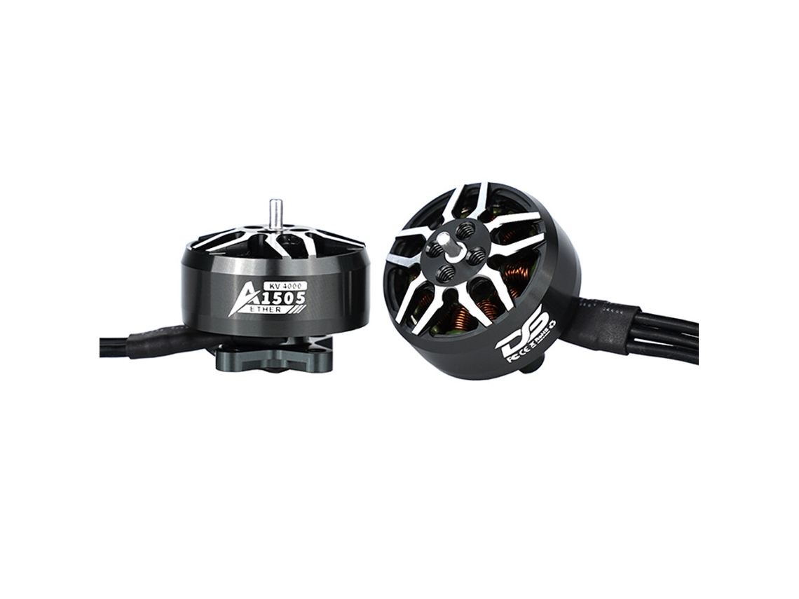 4 Unidades de Motor Brushless Deepspace Aether 1505 4000kv 4s para Drones de Corrida Fpv Seeker3 de 2,5 a 3,5 Polegadas MDUG