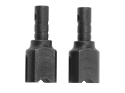 Mali 2pcs Copo Diferencial de Carro Rc de Aço Tamanho Preciso para Arrma Série 1/7 1/8 Acessórios Rc Preto
