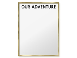Magnetic Board Our Adventure For The Living Room Espelharte (60x80 Cm)