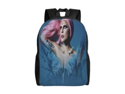 Mochila Lady Gaga Para Estudantes, Leve E Estilosa, À Prova Dágua E Com Alças Respiráveis. K214 Olysi Shop