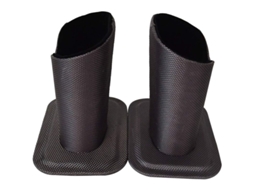 Conjunto de 2 Porta, Suporte para Celular, Canetas e Organizador AQUAFORGE (preto)