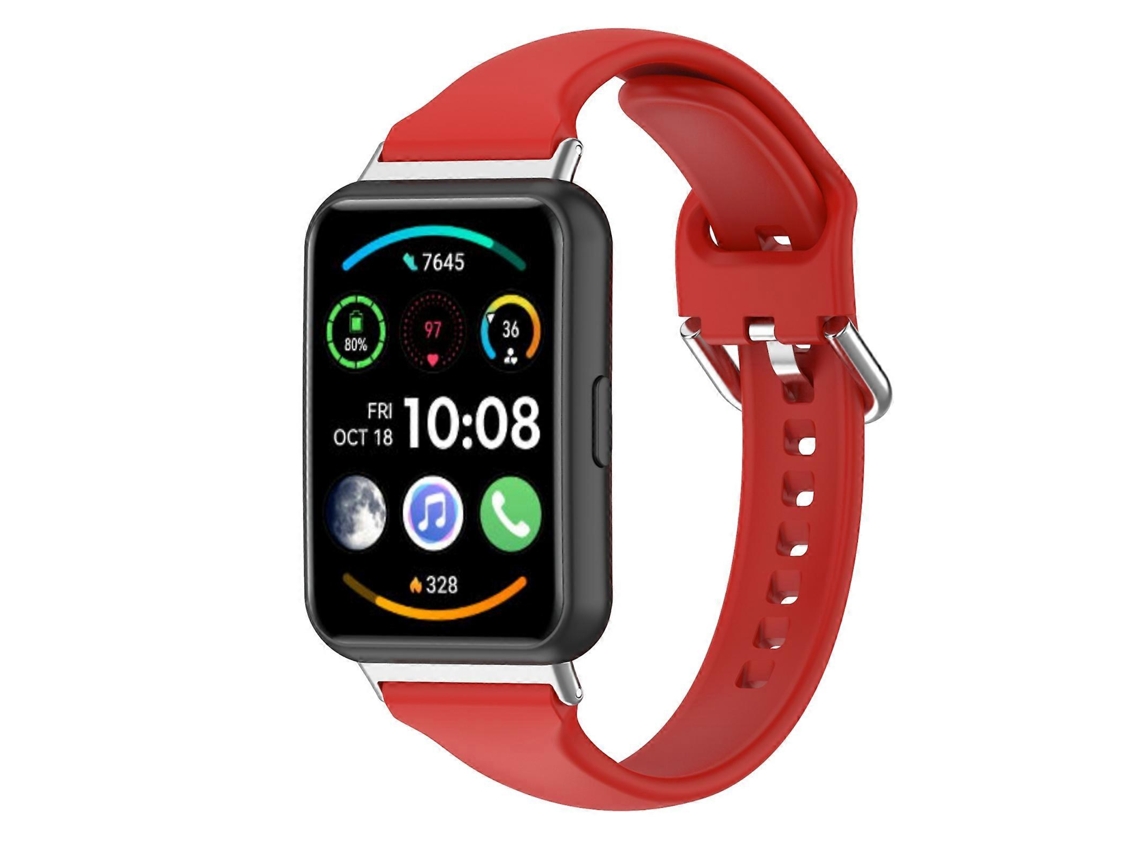 Pulseira De Silicone Para Huawei Watch Fit 2, Tamanho P (s).