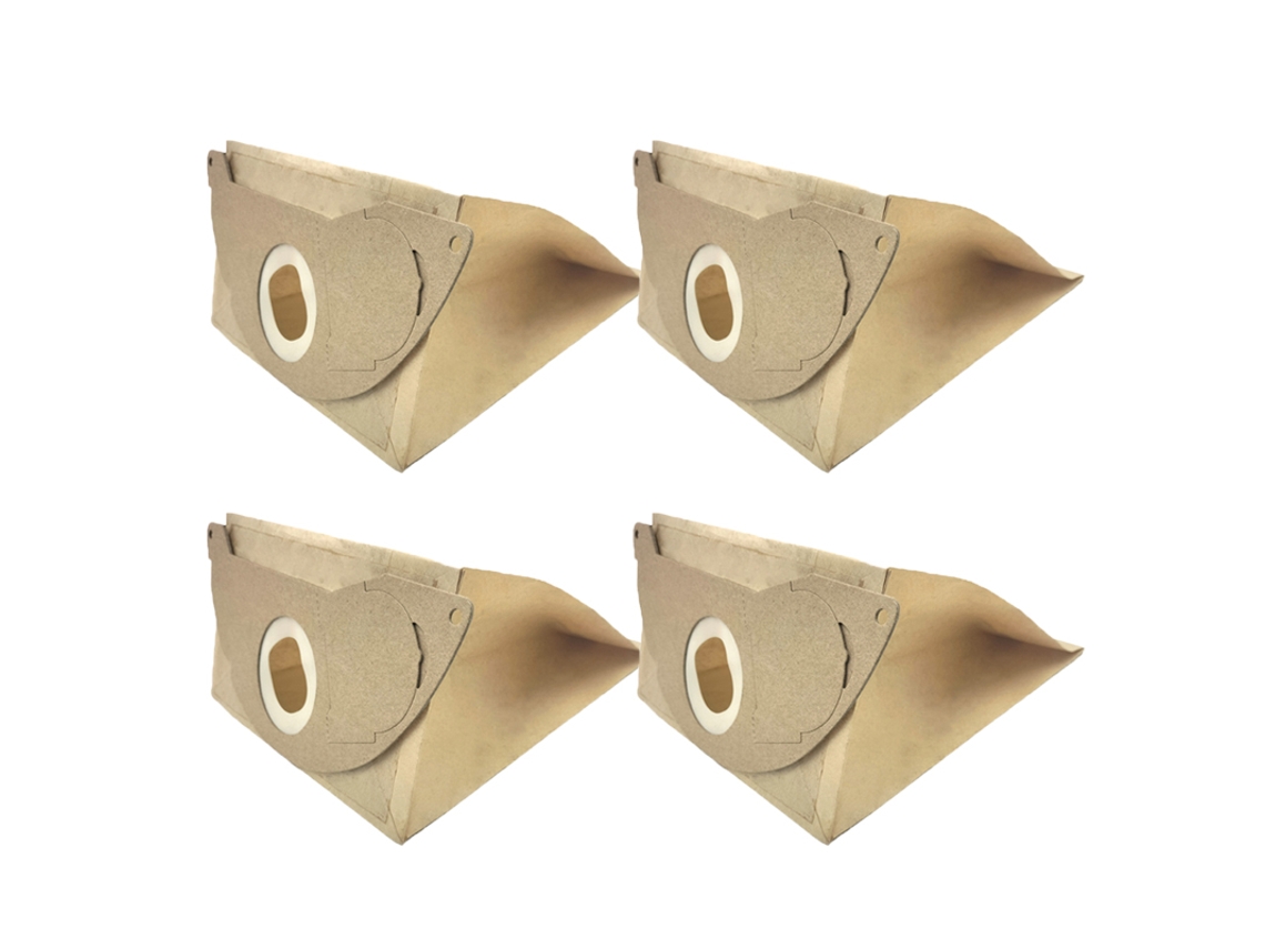 4 pçs sacos de pó substituição para karcher mv2 wd2 wd2250 a2004 a2054 aspirador acessórios saco lixo papel peças reposição
