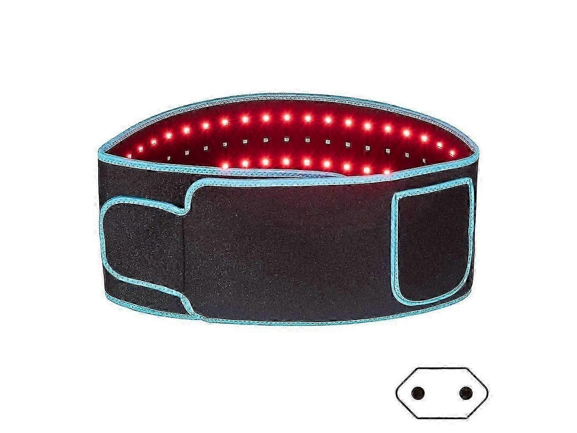 Cinto De Terapia Com Luz Vermelha Para Alívio Da Dor Corporal - Dispositivo Multifuncional De Terapia Com Luz Vermelha Para Homens E Mulheres.