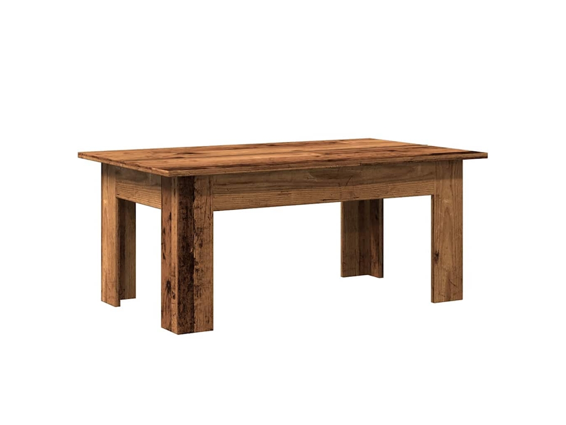 Conjunto 1 Mesa De Centro Vidaxl Marrom Derivados De Madeira (100 X 60 X 40 Cm)