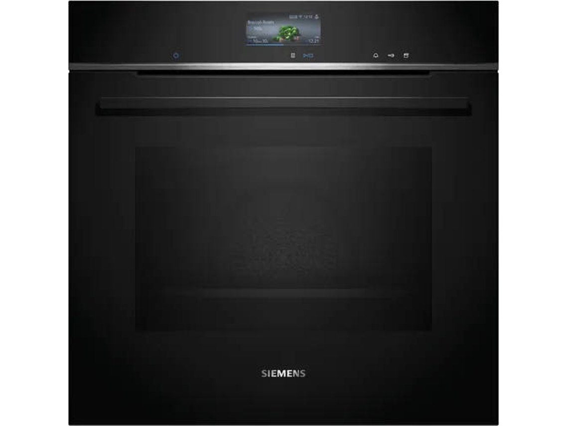 Forno SIEMENS HR776G1B1 (71 L - 59.5 cm - Hidro e Pirolítico - Preto) 59.5x59.4