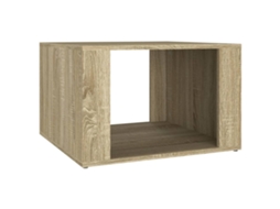 Mesa Cabeceira Derivados Madeira Carvalho Sonoma MAISON EXCLUSIVE (57x55x36 cm)