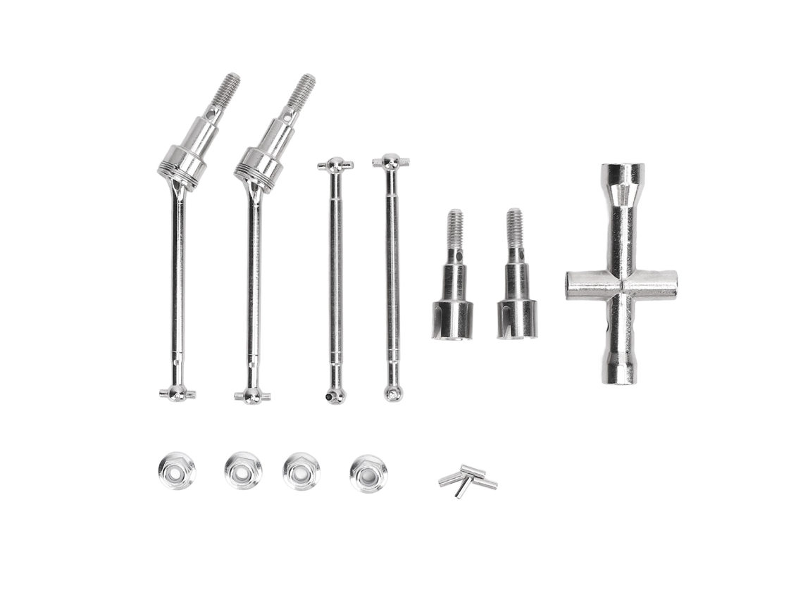 Mali conjunto de Eixo de Transmissão para Carro Rc 6312 de Metal para Scy 16101pro 16210pro Eixo Dianteiro Traseiro