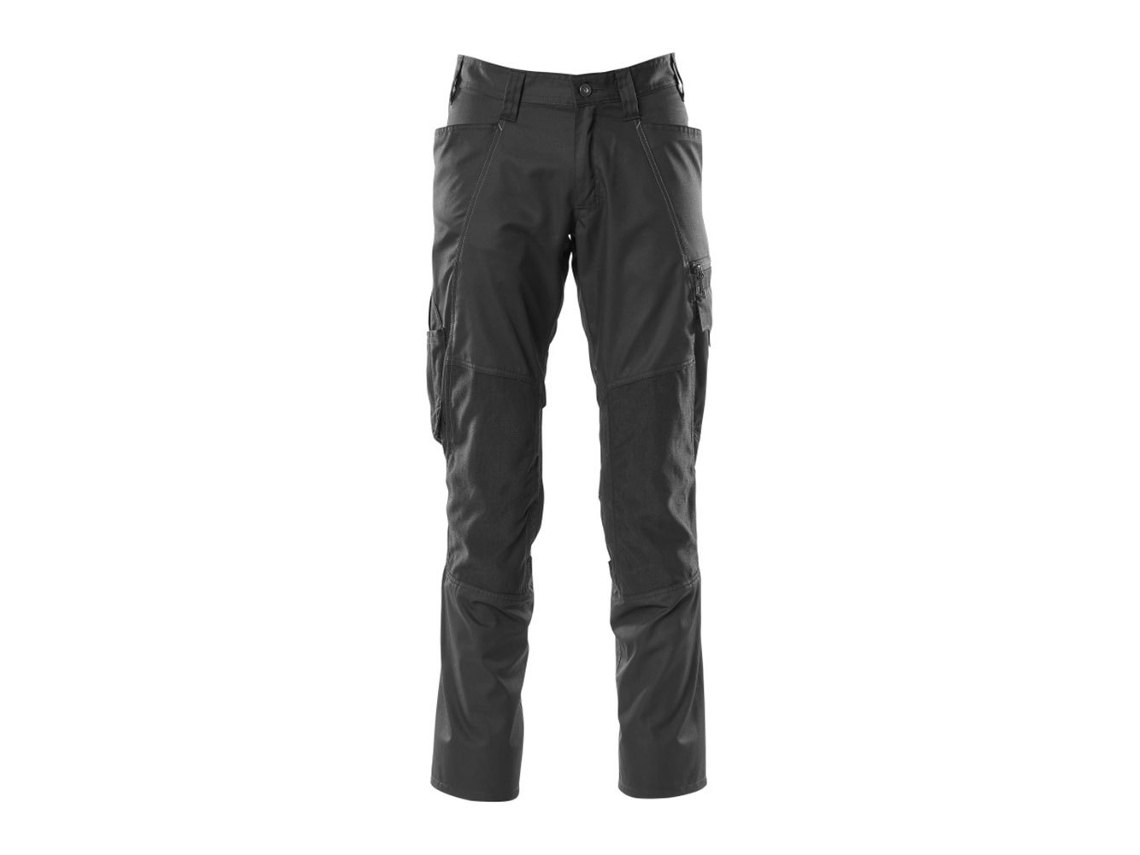 Calças Grandes Com Bolsos Para Joelheiras Accelerate 18379 Preto 56 / 35 MASCOT