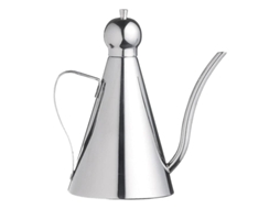 Dispenser De Azeite 350ml Inox, Garrafa De Azeite/vinagre, Pot De Cozinha Com Bico Anti-gotejamento