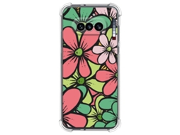 Capa Tumundosmartphone De Silicone À Prova De Choque Para Nothing Phone 4a 5g Com Estampa Floral 2 Desenhos