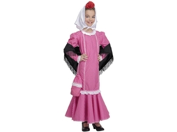 Fato de Menina DISFRAZZES Chulapa Rosa (Tam: 7 a 9 anos)