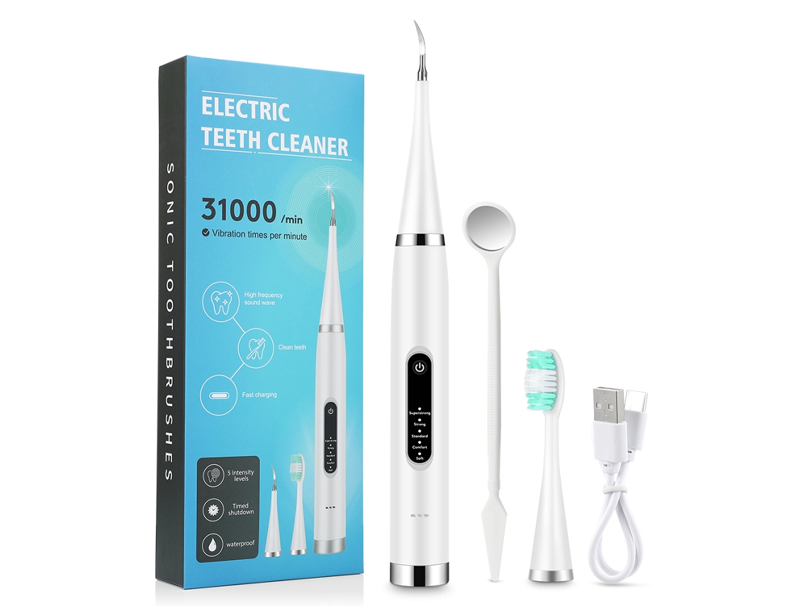 Scanner Dental Elétrico de Vibração Sônica MDUG (branco)