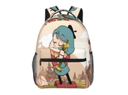 Mochila Hilda Para Estudantes, Leve E Durável, À Prova Dágua E Com Alça De Ombro Ajustável. Loja Q76 Olysi
