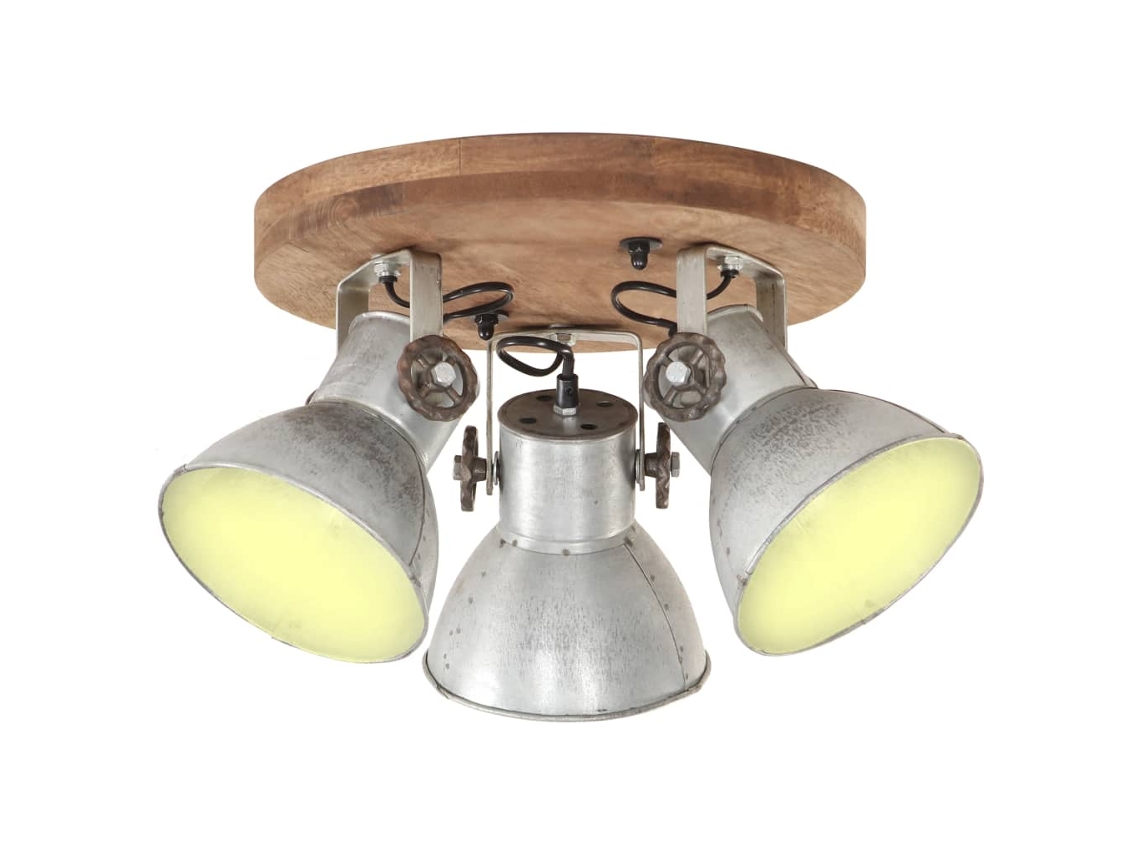 Ceiling Lamp, Ceiling Lamps Vidaxl Prateado Ferro (n/a)