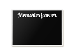 Magnetic Board For Wall Memories Forever For The Bedroom Espelharte (70x50 Cm)