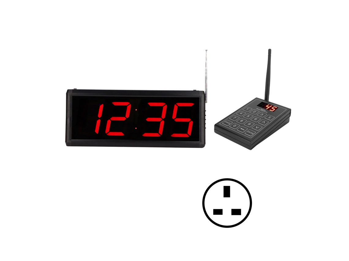 Sistema De Pager Sem Fio 5 Modos Para Restaurantes