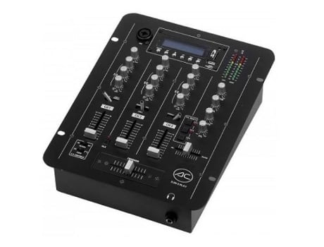 Mesa de Mistura 3 Canais / 7 Entradas com Leitor Mp3 Usb/Sd Acoustic Control Djm-3-Play