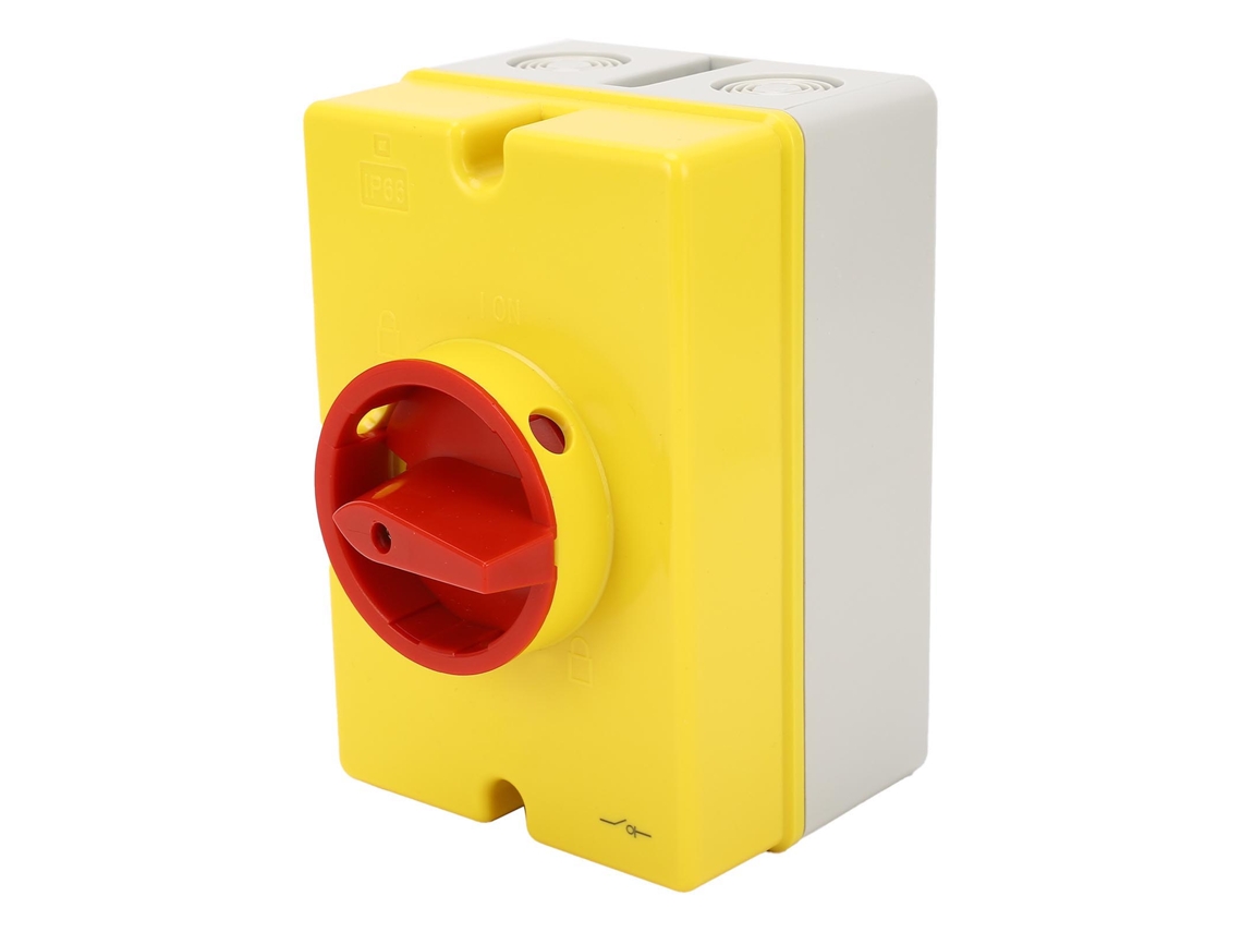 Interruptor De Desconexão Solar 4p 415v 25a Com Caixa À Prova D'água Ip66 Para Exterior