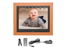 Quadro de Fotos Digital EOOCOO tela IPS HD 8,7 polegadas, reprodução de vídeo, certificação CE FCC ROHS