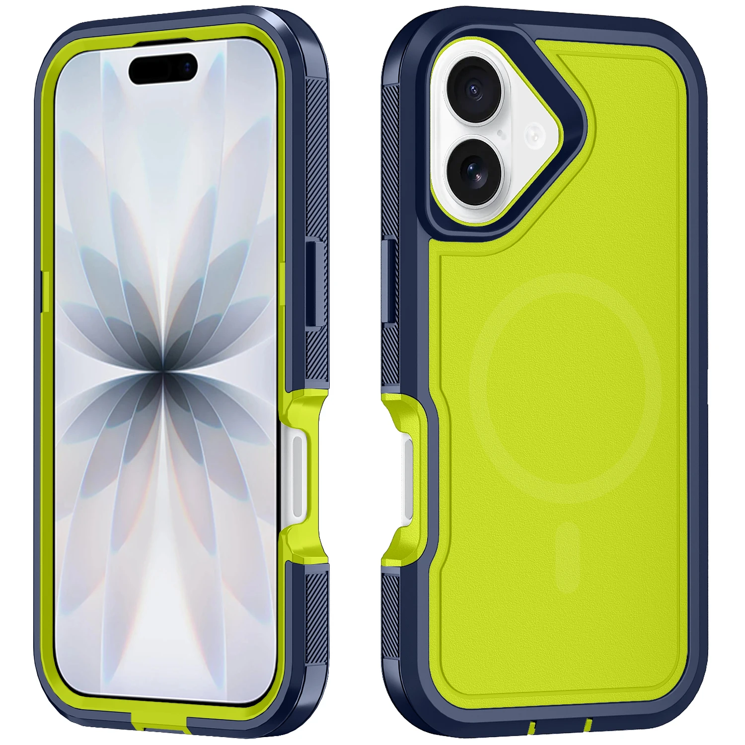 (verde, Iphone 17e) Capa Protetora Robusta, Resistente A Impactos E Arranhões, Com Sistema Magnético.