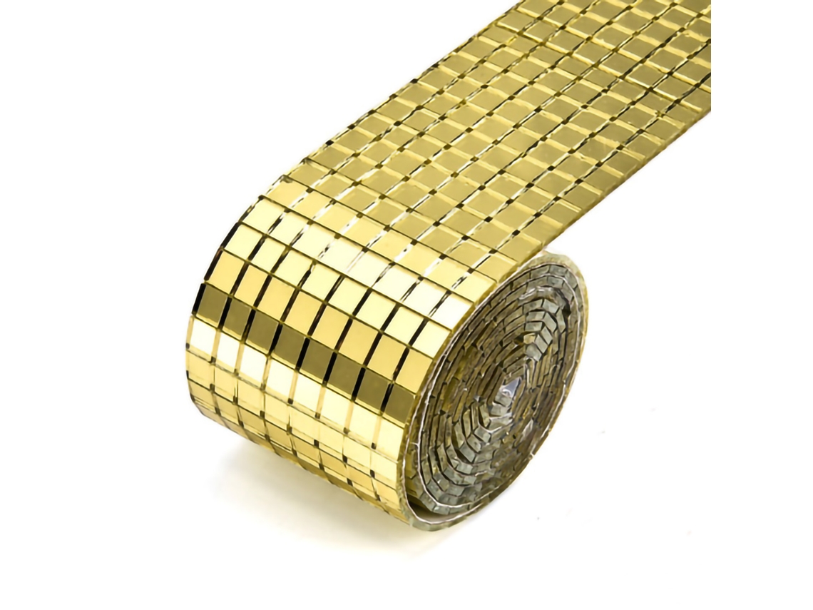 Adesivo Parede Autoadesivo LAXISCREED Ouro 1m