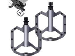 Pedais Planos, Pedais Para Mountain Bike, Pedais Leves Para Bicicleta, Plataformas Ultraleves E Larg Vayotoy