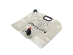 Saco de Água Plegável 9l para Camping Car Viagem Khaki