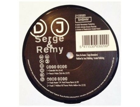 Groove Me, Dj Serge Remy Martinez Ultimate Groove Records