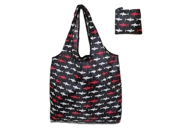 Sacola de Compras Grande, Reutilizável, Ecológica, para Compras, para Guardar Brinquedos de Praia, Bolsa de Ombro, Sacola Dobrável. GOKOCO