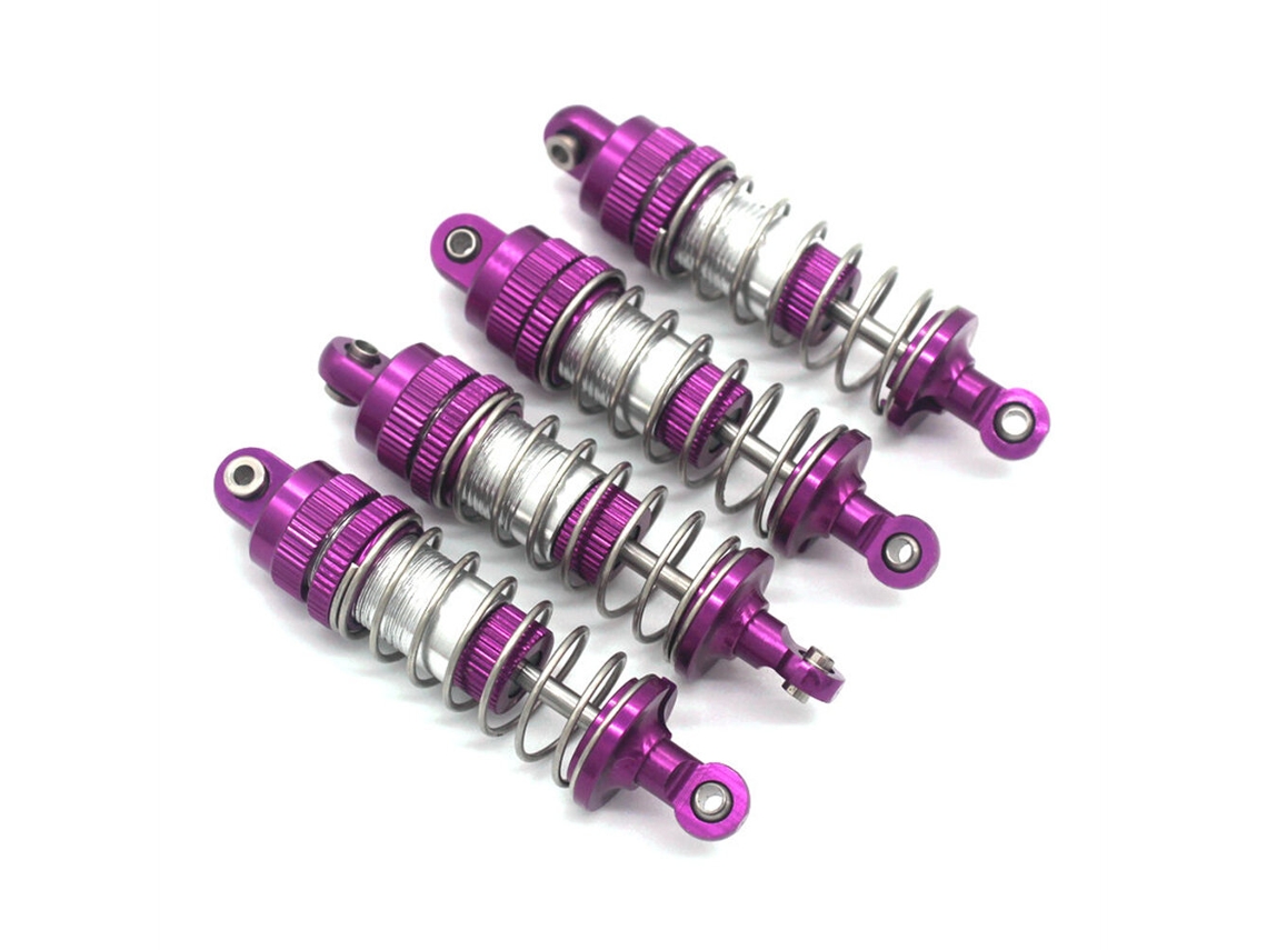 Amortecedor a Óleo Metálico Reforçado Vermelho para Hbx 2105a T10 16889 16889a 16890 Sg1601 Sg1602 1/16 Peças para Carros Rc MDUG