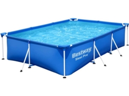 Piscina BESTWAY Steel Pro (Azul - PVC - 300x201x66 cm)