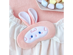 Máscara de Dormir de Pelúcia Fofa, Super Macia e Divertida para Viagem, Ideal para Crianças, Meninas e Adultos com Estampa de Cabras AQUAFORGE