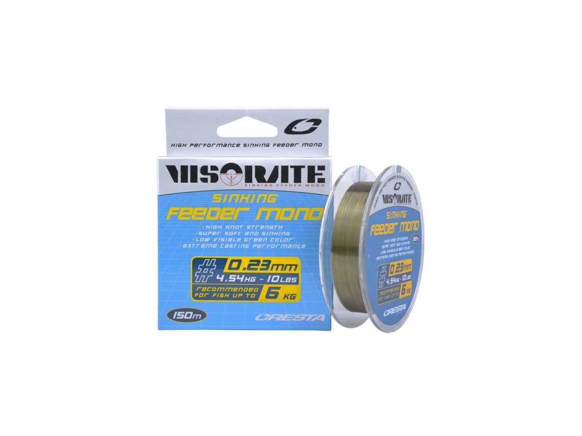 Corte de Nylon CRESTA Visorate Sinking Feeder Mono