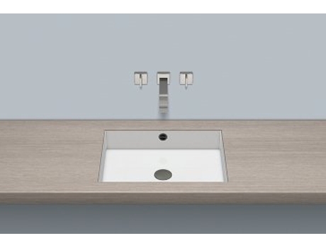 Lavatório ALAPE UB.ME500, retangular L: 494mm A: 111mm D: 369mm, 3226704000, branco,