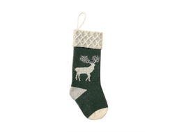 Meias De Natal De Tricô Com Padrão De Rena, Enfeite Tradicional Para Pendurar Olysi Shop (d 4 0)