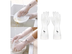 Luvas De Cozinha, Conjunto De 6 Peças, Borracha Impermeável Para Lavar Louça E Roupa, Tamanho M, Silicone