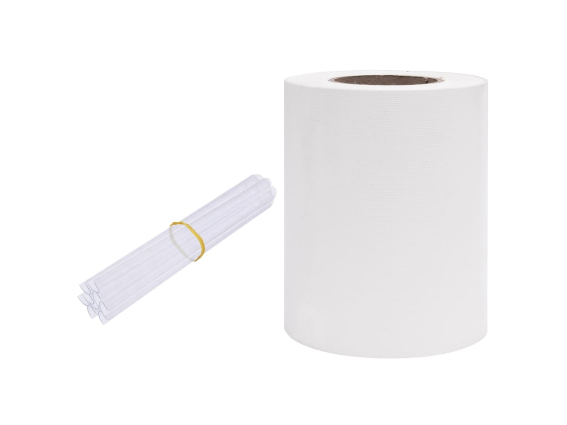 Privacy Strip,  Privacy Strips Vidaxl Branco Pvc (70 X 0.19 M)