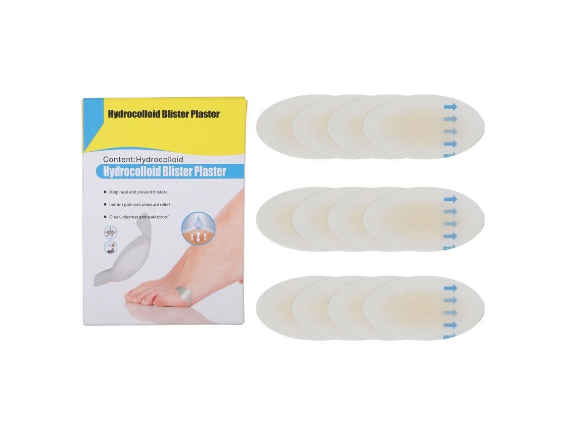 12 Pegatinas Multifuncionales Impermeables Para Pies Blister Pads