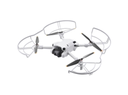 Protetor de hélice anticolisão de liberação rápida branco Brdrc para drone quadricóptero DJI Mini 4 Pro MDUG