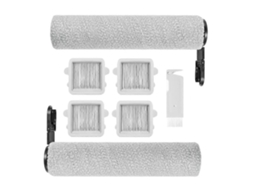 Acessórios Para Aspirador De Pó Roborock F25 / F25 Ace: 2 Escovas Rotativas E 4 Filtros Hepa De Reposição.