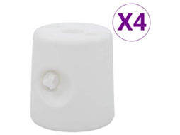 Canopy Weight, Canopy Weights Vidaxl Branco Plástico (n/a)