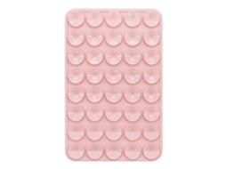 ppsuporte Para Celular Com Ventosas De Silicone, Dupla Face, Mãos-livres, Forte Aderência Para Selfies E Vídeos, Cor: Rosa