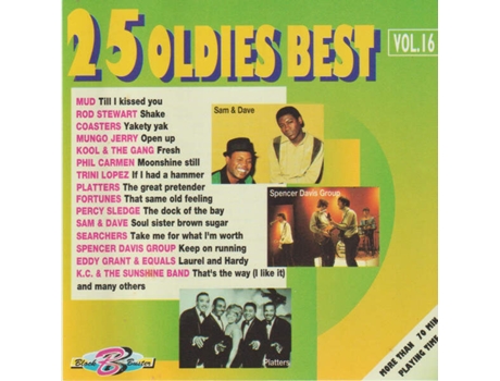 Cd 25 Oldies Best Vol 16 Block Buster