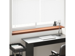 Vidaxl Soleira De Janela Madeira Marrom 140 X 25 X 4,5 Cm Pvc