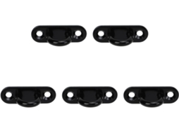 Gancho De Teto Oval Aramox Em Aço Inoxidável Durável, Pacote Com 5 Uni
