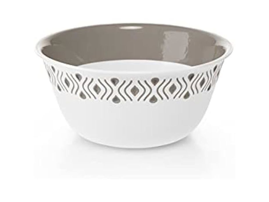 Tábua de Cortar Chef Italiano M 29x19x1 Cm Branco/tortora Acessórios de Cozinha STEFANPLAST